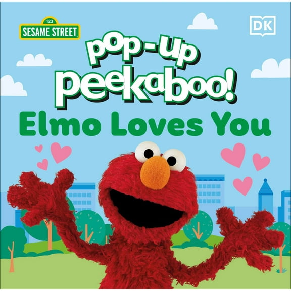 Pop-Up Peekaboo! Sesame Street Elmo Loves You (Board Book)