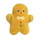 thumbnail image 4 of Cojín de Sofá de Peluche Navideño BLESIY Adorno de Regalo Almohada para Vitrinas Dormitorios Salas de Estar Pan de Jengibre Amarillo, 4 of 8