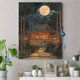 thumbnail image 4 of Qisvanset 12x16 Inch 2D Flat Framed Canvas Art, Elegant White Rose Oil Painting Romantic Cottagecore Floral Home Wall Art, 4 of 5