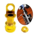 thumbnail image 3 of Hebilla de Pedal de bicicleta con soporte de Pedal de liberación rápida para, quitado colocado en el marco, cualquiera dorado Cola hebilla de liberación del pedal, 3 of 8