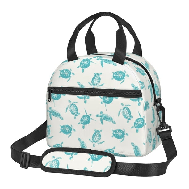 Disketp Turtle Lonchera Térmica para Mujer y Hombre, Bolsa de Almuerzo Reutilizable e Impermeable para Trabajo, Viajes y Picnic