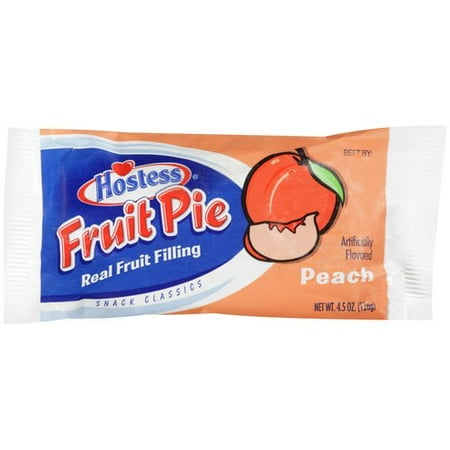 Hostess Peach Fruit Pie, 4.5 oz - Walmart.com