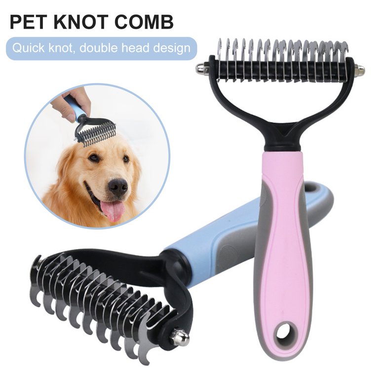 Buy Pet Dog Cat Hair Fur Shedding Trimmer Grooming Rake Comb Tool