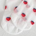 thumbnail image 2 of Akiihool Girls Sock Unisex Kids and Toddlers' Dress Sock Turn Socks (Red,3-12 Years), 2 of 4