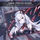 thumbnail image 5 of Alfombrilla para ratón gaming Redragon EISA P047L Anime 90x40 cm Negra, 5 of 6