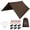 Coffee-10x12ft, variant on Waterproof Camping Tarp Tent Hammock Rain Fly 10x10ft/10x15ft Mutifunctional Footprint Lightweight For Hiking And Shelter
