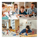 thumbnail image 5 of 8pcs Figura Articulada Dummy 13 Lucky Muñeco -no Armado Belug, Colores, 5 of 5
