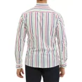 thumbnail image 3 of Camisa Casual Para Caballero Cómoda A Rayas Porto Blanco, 3 of 8
