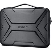 MOSISO 15-16 inch Laptop Hard Case, 15.6 inch Waterproof Shockproof Computer Bag Compatible with MacBook HP Dell,Artistic Geometric EVA Carrying Sleeve Laptop Case Hard Shell with Handle