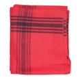 thumbnail image 1 of Fox Outdoor 818-14 Couverture en Laine Rouge Rayée Marine, 1 of 1