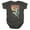 Batman, variant on The Goonies Flag 1 Unisex Infant Snap Suit for Baby (12 Months) Black