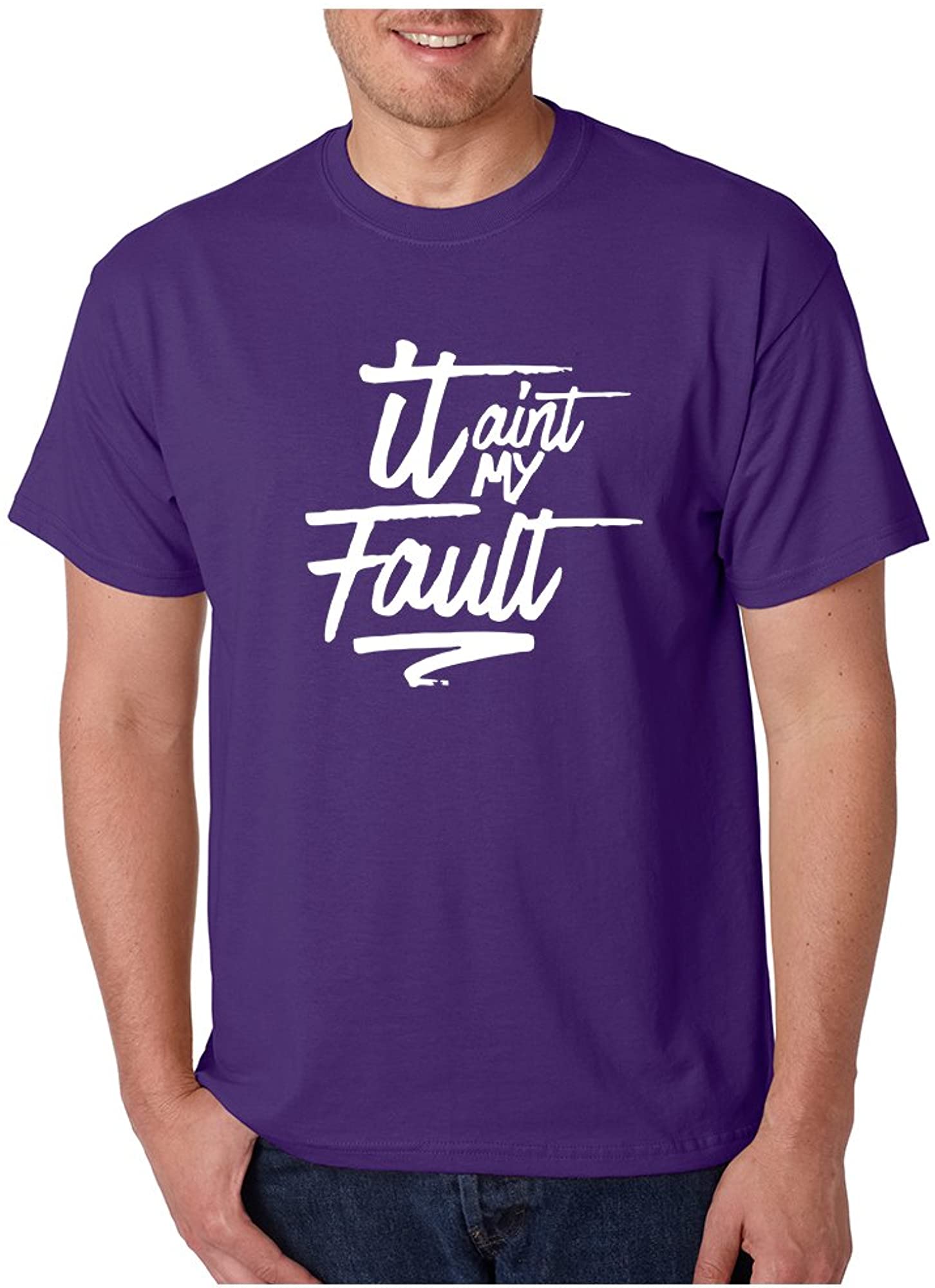 Allntrends Mens T Shirt It Aint My 