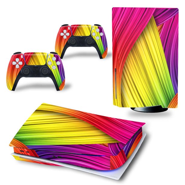 Adecuado Para La Versión De Unidad Óptica Ps5, Consola De Juegos, Pegatina Para El Cuerpo, Pegatina Para Manija (5 #) Moyic EL009974-00