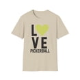 thumbnail image 2 of Love Pickleball, Gildan Unisex Softstyle T-Shirt, Sports Graphic Tee, S-3XL, 2 of 5