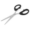 Unique Bargains Plastic Handgrip Paper Craftwork Craft Cutting Scissors Black