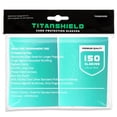 thumbnail image 2 of TitanShield (150 Mangas /Turquesa Tamaño Estándar Juego de Mesa Trading Card Sleeves Prote TitanShield TitanShield, 2 of 2