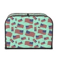 thumbnail image 2 of Lsque Usa Flag Print 4 Slice Toaster Cover , Kitchen Appliance Dustproof Protector , Toaster Protector Dustproof Kitchen Appliance Cover, 2 of 7