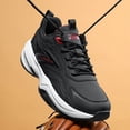 thumbnail image 4 of Men's High Quality Lightweight Sneakers - Breathable Running Shoes Suitable for, Casual Athletic Sneakers with Cushioned Sole & Upper,Lace-Up Low-Top Design, Year-Round Versatile Shoes for Gym,, 4 of 9