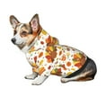 thumbnail image 6 of Goofa Thanksgiving With Turkey Pattern Small Dog Sweater Hoodies Pet Grey Hooded Soft Fleece Sweatshirts with Pocket Fall Winter Puppy Cat Sweaters Warm Clothes-X-Large, 6 of 8