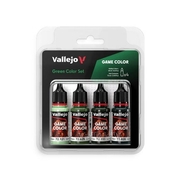 Vallejo  Game Color Paint Set, Green