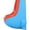 Blue, variant on Kids Pee Trainer Urinal, Fun Cartoon Design Helps Toddlers Learn To Pee, Wall Mounted