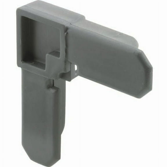 Prime-line Products 3/8 in. Plastic Corner in Gray, 50-Pack