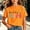 Orange, variant on Babcutegg Cotton Girls Short Sleeve Tee With Playful Daddy’s Girl Graphic, Soft Round Neck Design, Lightweight And Breathable For Warm Weather Comfort Army Green Size 7