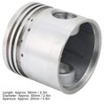 thumbnail image 3 of Air Compressor Piston Aluminum Material Connecting Rod Piston Aluminum Assembly Air Pump Accessories Replacement 65mm, 3 of 7