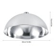 thumbnail image 5 of Stainless Steel Food Cover Stainless Steel Dome Serving Dish Cover Lid Dustproof Protect Cover to Keep Food Warm for Hotel Buffet Restaurant 12.5in, 5 of 9