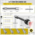 thumbnail image 4 of KFFKFF Sewer Inspection Camera, 164FT Cable with 4.3" Screen, Pipeline Camera with Recording Function, Waterproof IP68 Borescope with LED Illumination, Industrial Endoscope for Home Drain, Wall, 4 of 9