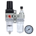 thumbnail image 3 of Water Oil Separator, Compressed Air Filter Regulator Standard Sizes High Accuracy With Pressure Gauge For Pneumatic Systems For Automation Equipments G1/4,G3/8,G1/2,G3/4,G1, 3 of 8