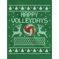 thumbnail image 4 of Tstars Womens Ugly Christmas Sweater Gift for Volleyball Fans Happy Volleydays Christmas Gift Funny Humor Holiday Shirts Xmas Party Christmas Gifts for Her Women Sweatshirt Ugly Xmas Sweater, 4 of 6