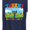 thumbnail image 3 of Pete The Cat - Pete The Cat Taurus  - Women's Short Sleeve Graphic T-Shirt, 3 of 6