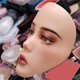 thumbnail image 3 of Cara De Práctica De Maquillaje, Juego De Cara De Práctica Cosmética 5D Tablero Facial De Maniquí De Maquillaje Reutilizable De Silicona Con Aceite Limpiador De 20 Ml Para, 3 of 7