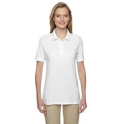 JERZEES - Women's Easy Care Pique Polo - 537WR, S, White