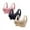 K, variant on Lixiuxyad Mom Bra Women's No Steel Ring 3PC Underwear Gathering Sleep Bra Latex Underwear Traceless Back Heart Bar 3PC Bra Set