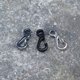 thumbnail image 3 of WHAMVOX 10Ud Clips Mosquetón Negro Para Y Linternas Con Resorte Fuerte Y Duradero, 3 of 8