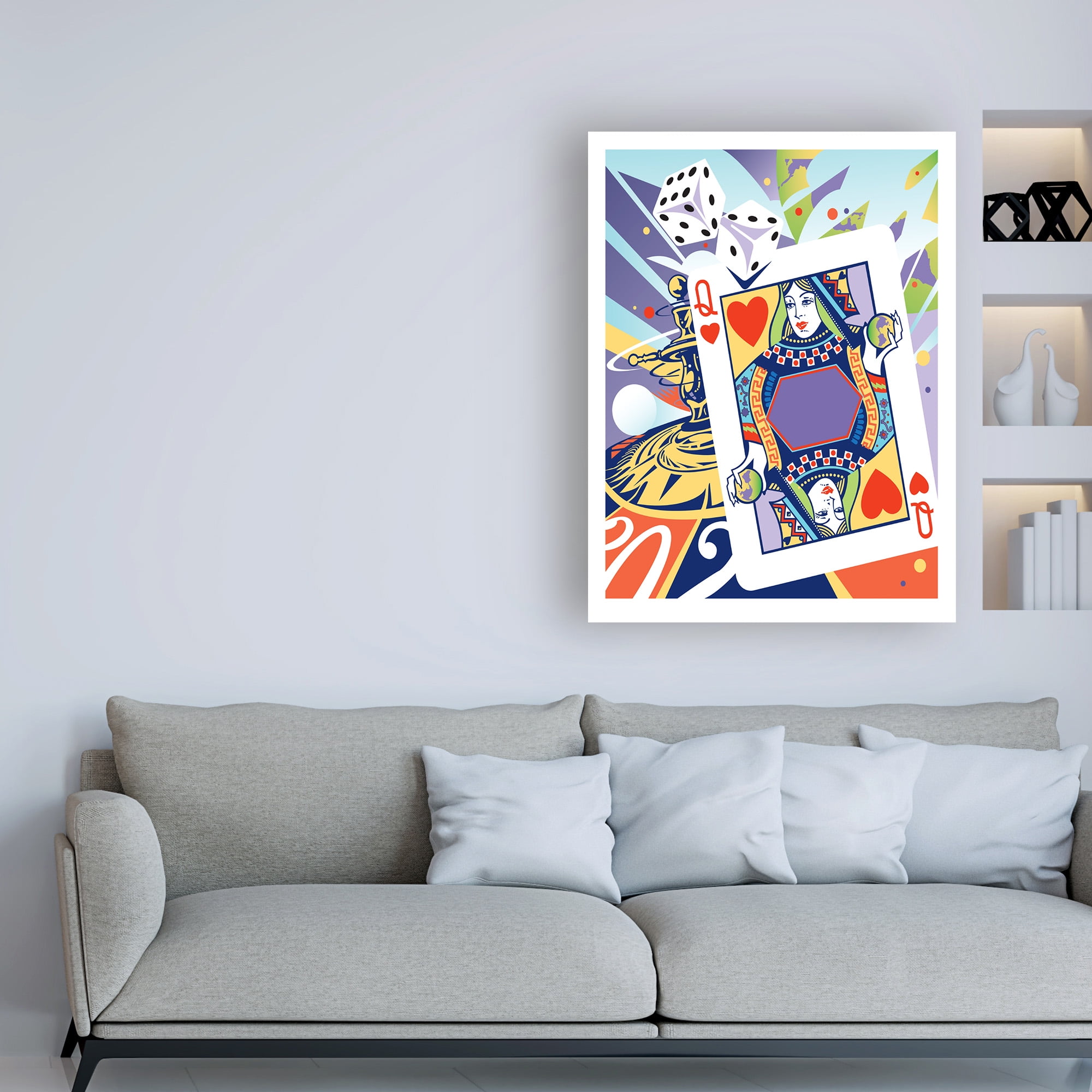 Trademark Fine Art 'Casino' Canvas Art by David Chestnutt