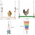thumbnail image 3 of Chicken Toys for Coop 7PCS | Chicken Xylophone | Chicken Swing Set | Chicken Mirror Toy | Chicken Flexible Ladder | Chicken Vegetable String Bag and H, 3 of 5