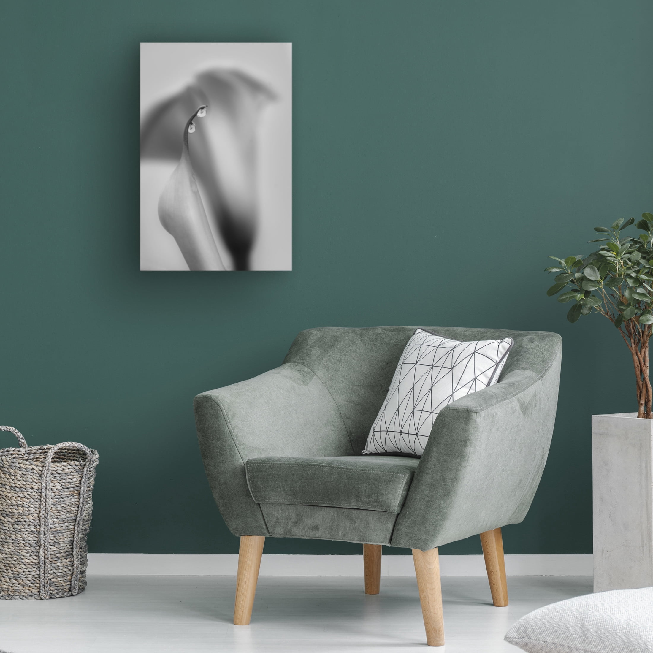 Trademark Fine Art Simon ChengLu Two Drops Canvas Wall Art