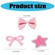 thumbnail image 3 of 11 Pcs Bows Sew On/Iron On Patches Star Embroidered Patches Bowknot Sewing Patches Applique Patches for Bag Decoration, 3 of 4