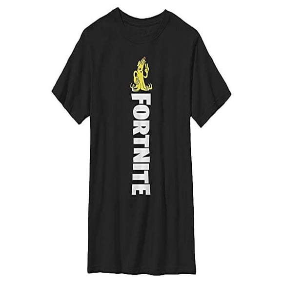 Remera Fortnite para Niños con Estampado Negra