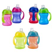 Nuby No-Spill Super Spout Grip N' Sip 8-oz Cup - 4 Pack
