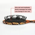 thumbnail image 5 of Autumn Halloween Pumpkin Pattern Hair Brush,Girls Detangling Hair Brush,Glide Through Tangles with Ease for Wet & Dry Hair,8.8"X2.8", 5 of 7