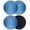 Blue, variant on Modern Purple Coasters Set of 2, Abstract Diamond Luxury Gradient Absorbent Coasters for Drinks, Coaster for Bar Office Dining Coffee Table Accessories Decor, Non Slip Round Desk Coaster