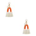 thumbnail image 2 of Llavero accesorio de moda Sonducket Tejiendo arcoíris para mochila DIY decoraciones bolsa colgante Type4 NO4, 2 of 6