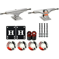 INDEPENDENT Skateboard Trucks Mids 139 (8.0") with Wheels, Bearings, Hardware