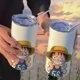 thumbnail image 3 of Taza de aislamiento de One Piece Luffy Sauron con pajita, taza de café práctica, modelos de pareja de acero inoxidable portátiles de alto valor, 3 of 5