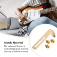 thumbnail image 3 of Injueey Soporte de golpeador de guitarra eléctrica, pieza de instrumento de cuerda de Metal profesional, componente de montaje, soporte de Videojuegos y accesorios, 3 of 6