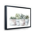 thumbnail image 3 of Designart 'Succulent and Cactus House Plants III' Farmhouse Framed Canvas Wall Art Print, 3 of 5